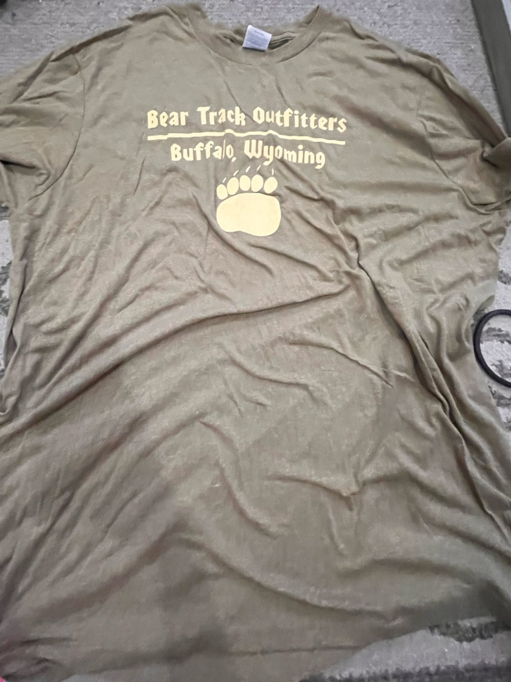 Wyoming tee shirt xxl